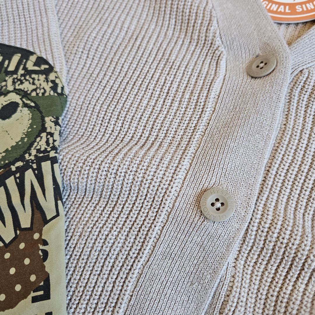 【新品未使用/HYSTERIC GLAMOUR】 カーディガン