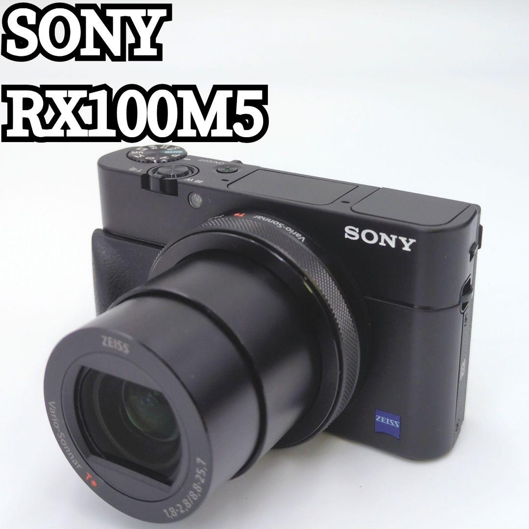 未使用級 SONY RX100M5 Ⅴ サイバーショット グリップ付 ブラック
