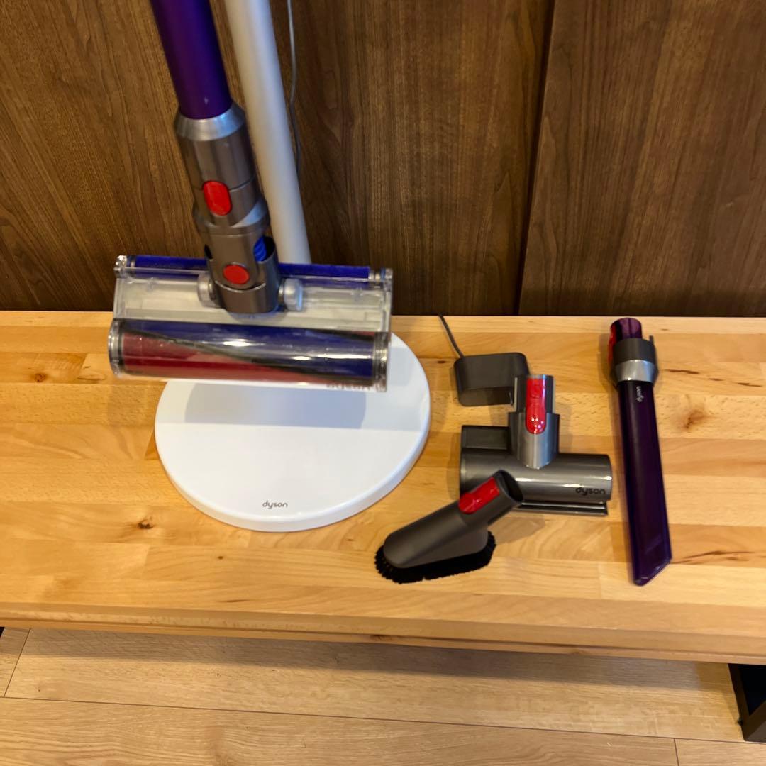 ダイソン SV14 + 純正スタンド + LED隙間ノズル