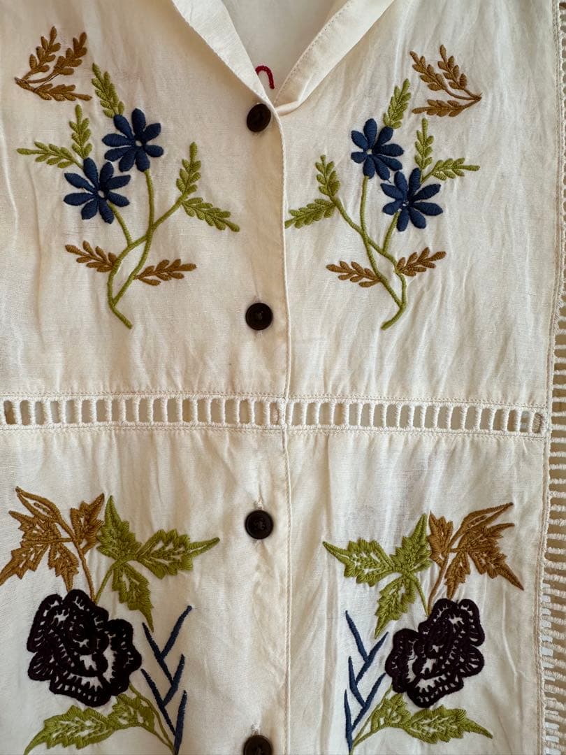 TODAYFUL キッズ 刺繍シャツ ★新品未使用