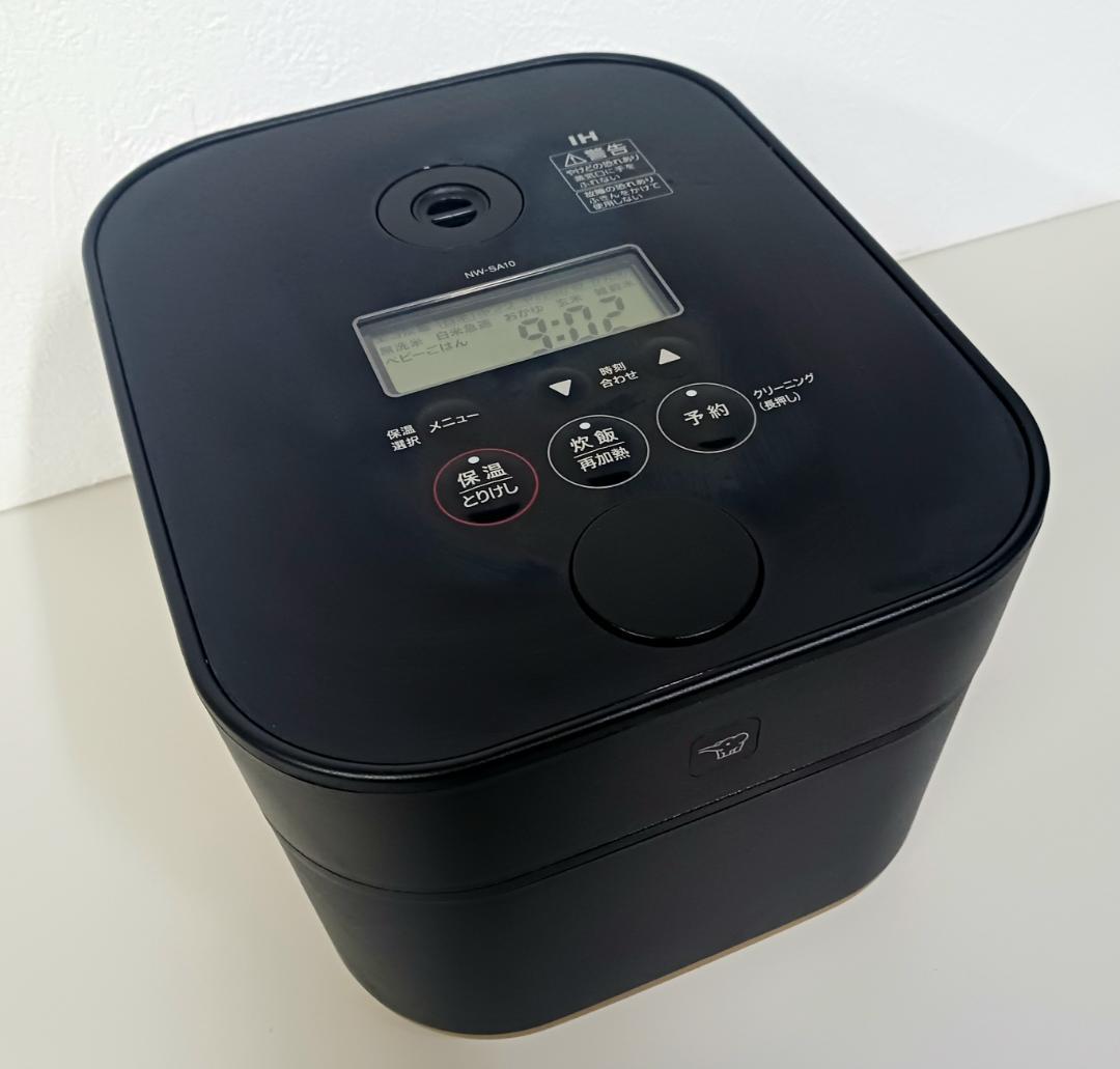 象印 IH 炊飯ジャー NW-SA10型 2019年製 5.5合炊き STAN