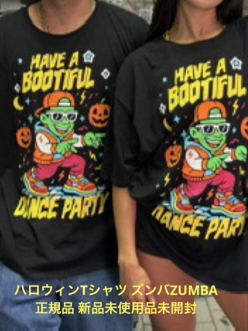 ズンバZUMBA 正規品ハロウィン Tシャツ ユニセックス XS