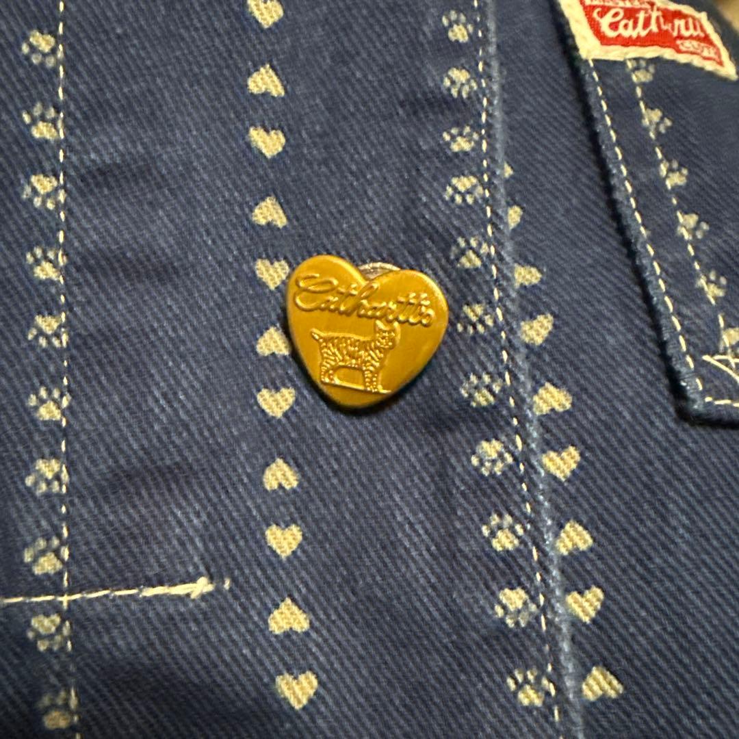 TCBジーンズ　Cat hartt カバーオール