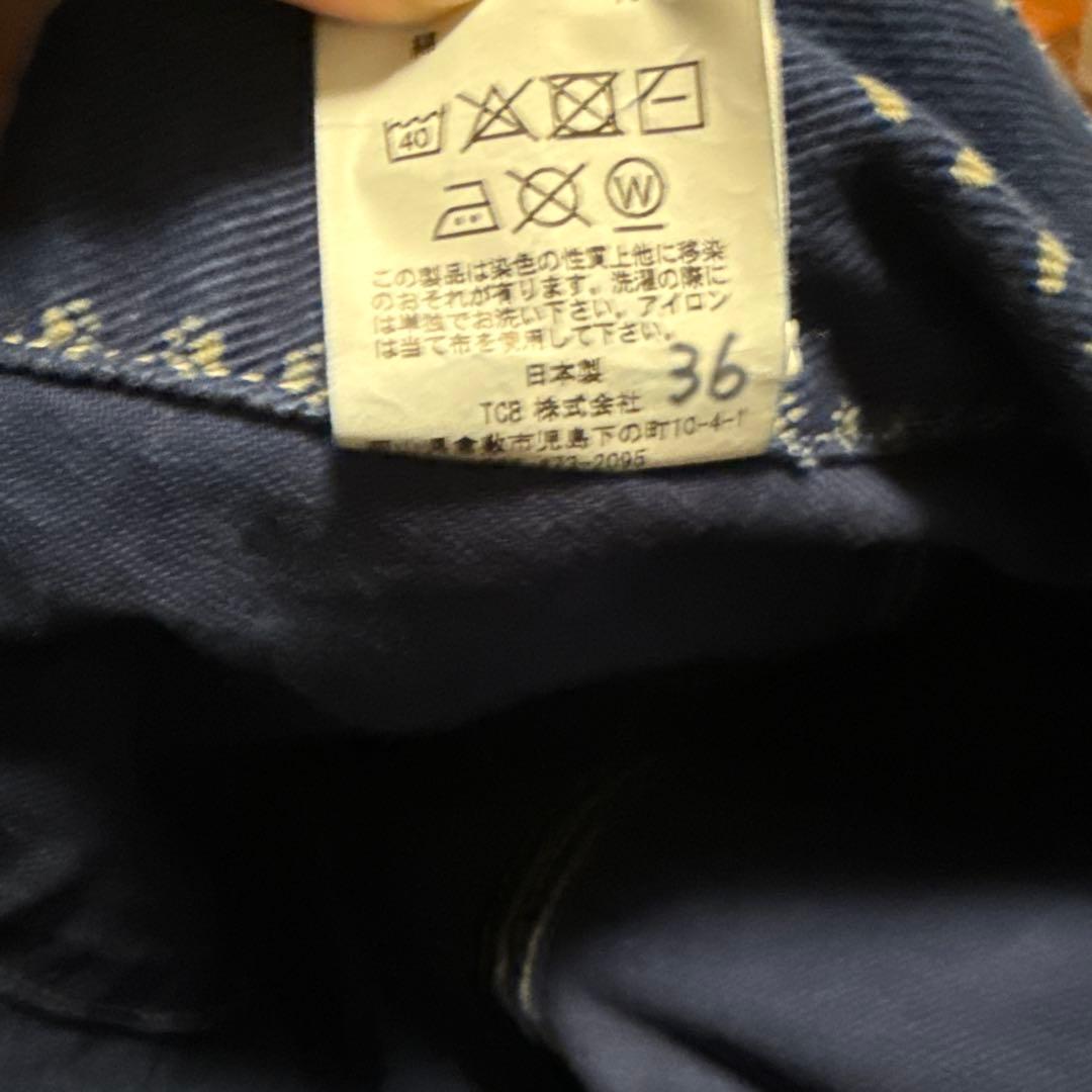 TCBジーンズ　Cat hartt カバーオール