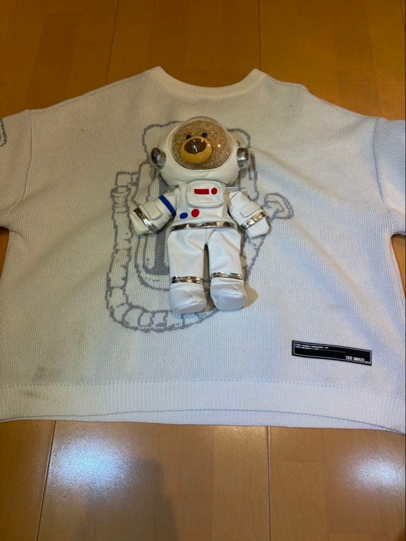 13DE MARZO（トレディマルツォ）×NASA風 宇宙飛行士デザイン ニット