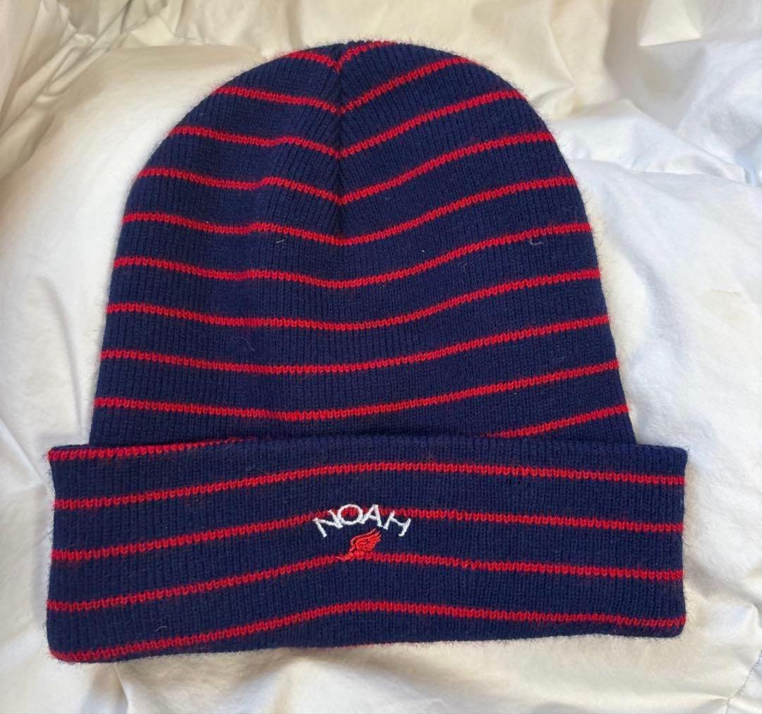 NOAH ストライプ ニット帽
