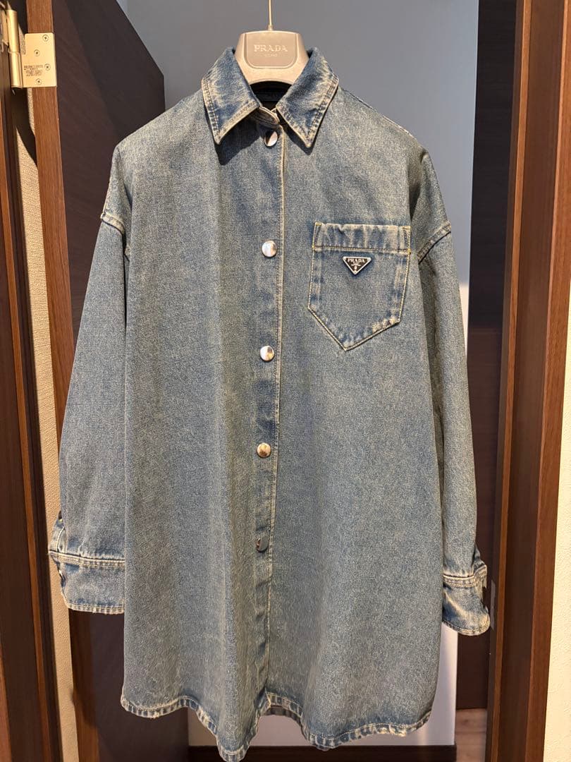 PRADA プラダ　デニム　ワンピース　美品