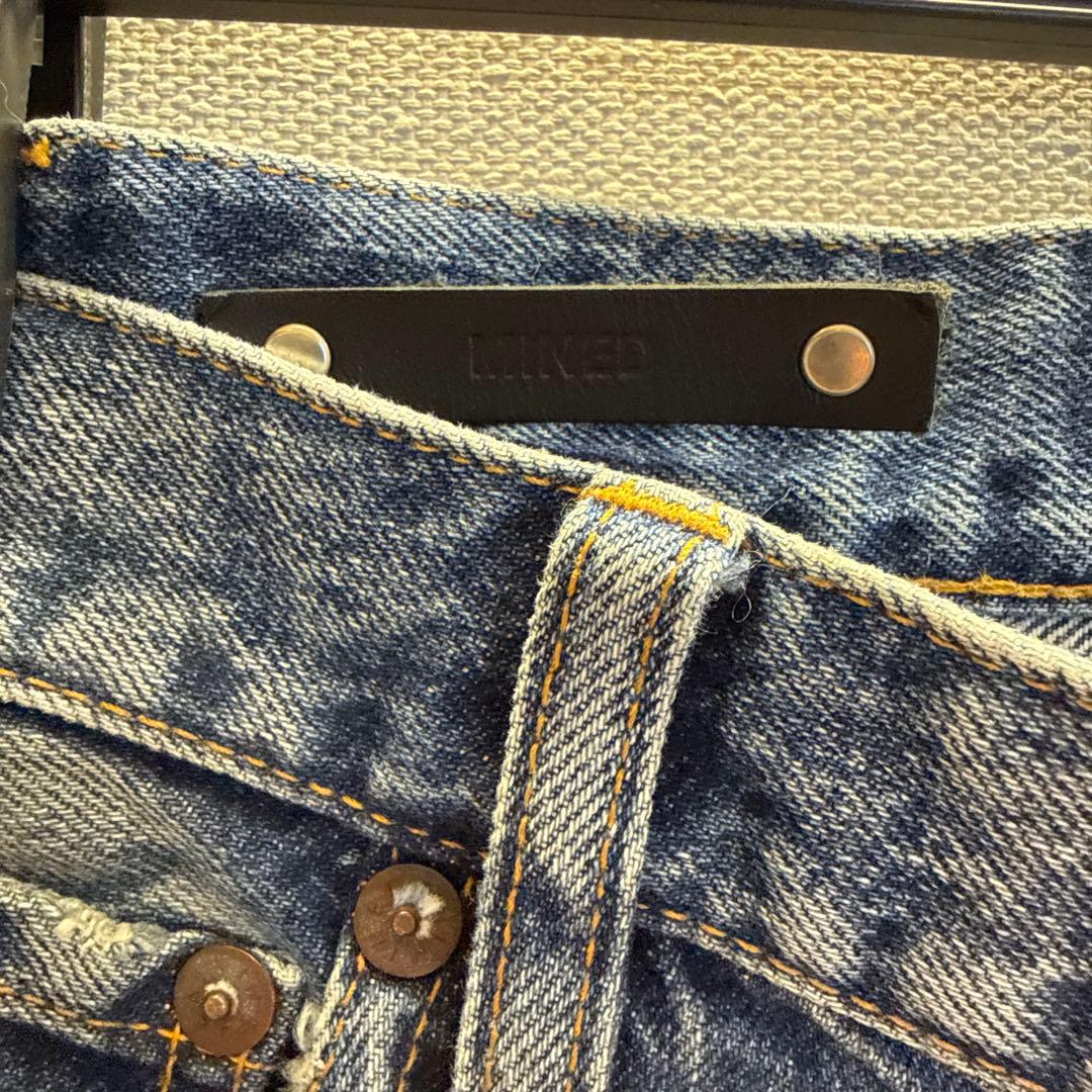 参考上代38500 MINEDENIM マインデニム　ストレートデニム　デニム