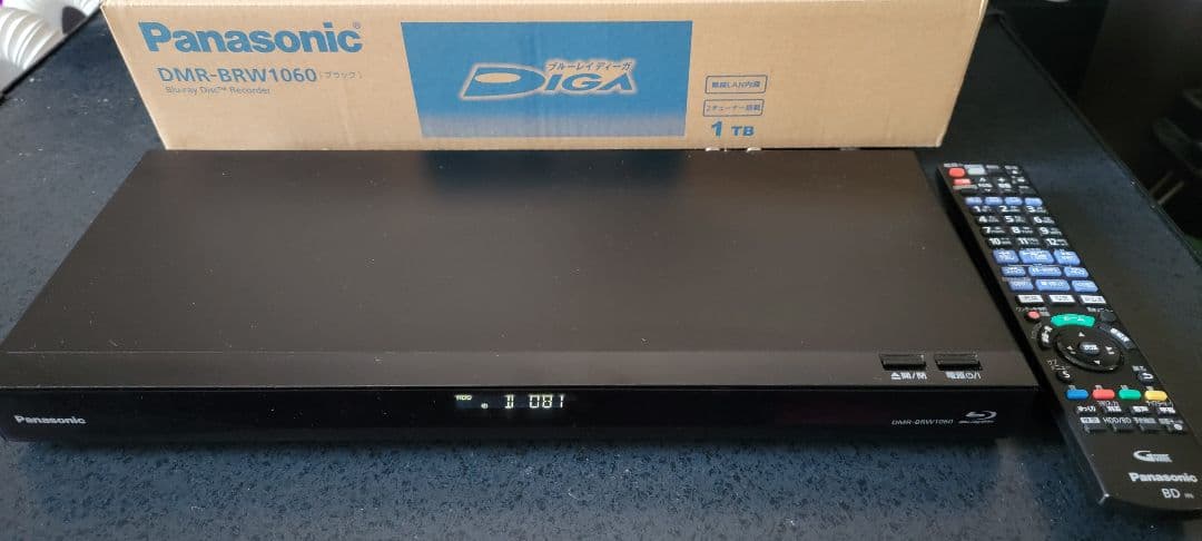 Panasonic DMR-BRW1060 1TB ブルーレイレコーダー