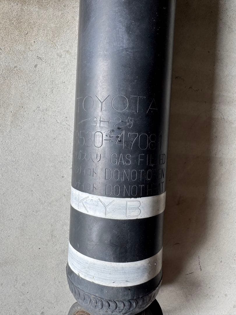 プリウス 30 ダウンサス　タナベ　NF 後期　純正　フロント　リア　ショック