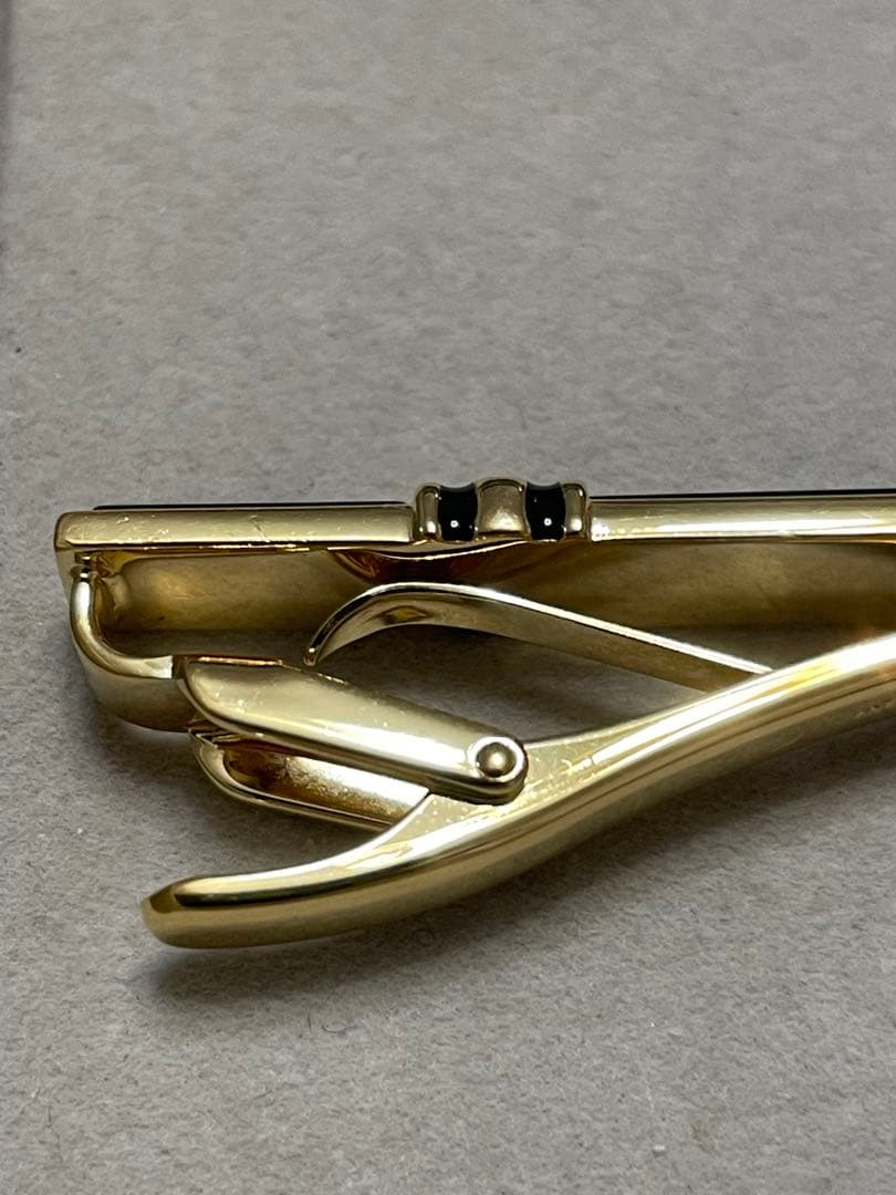 MONTBLANT タイピン　オニキス　モンブラン