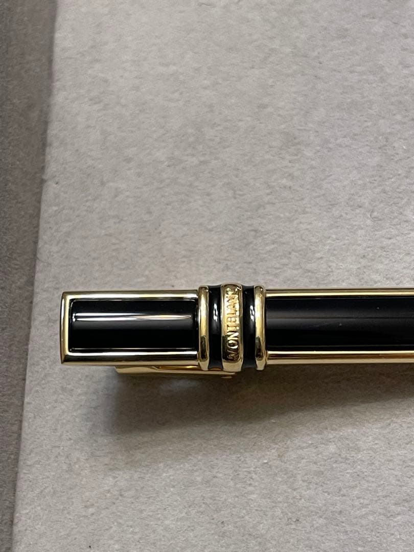 MONTBLANT タイピン　オニキス　モンブラン