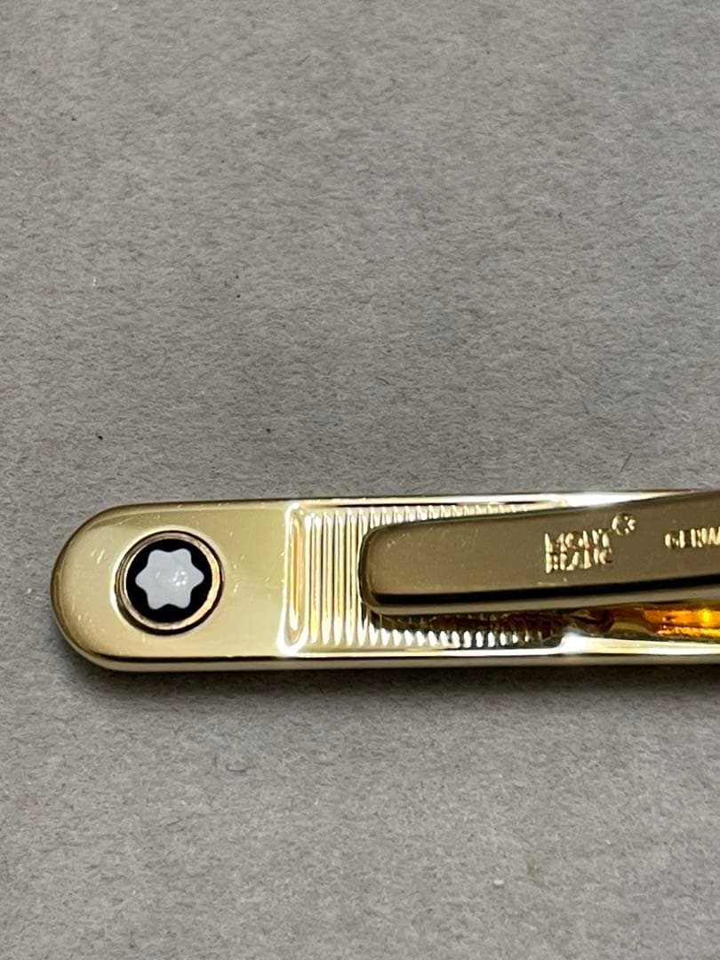 MONTBLANT タイピン　オニキス　モンブラン