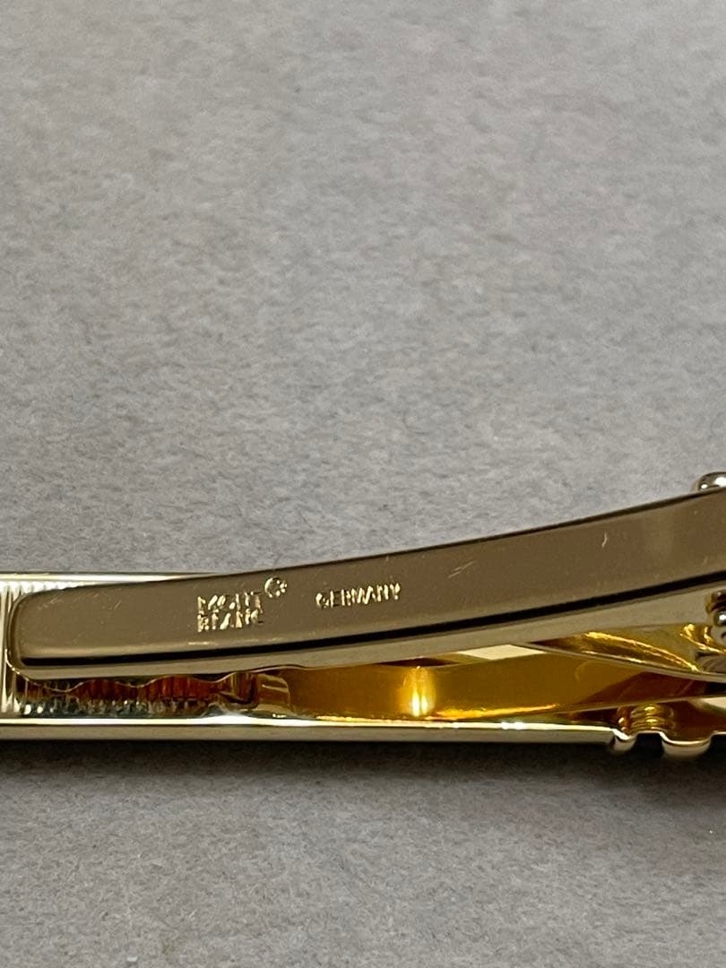 MONTBLANT タイピン　オニキス　モンブラン