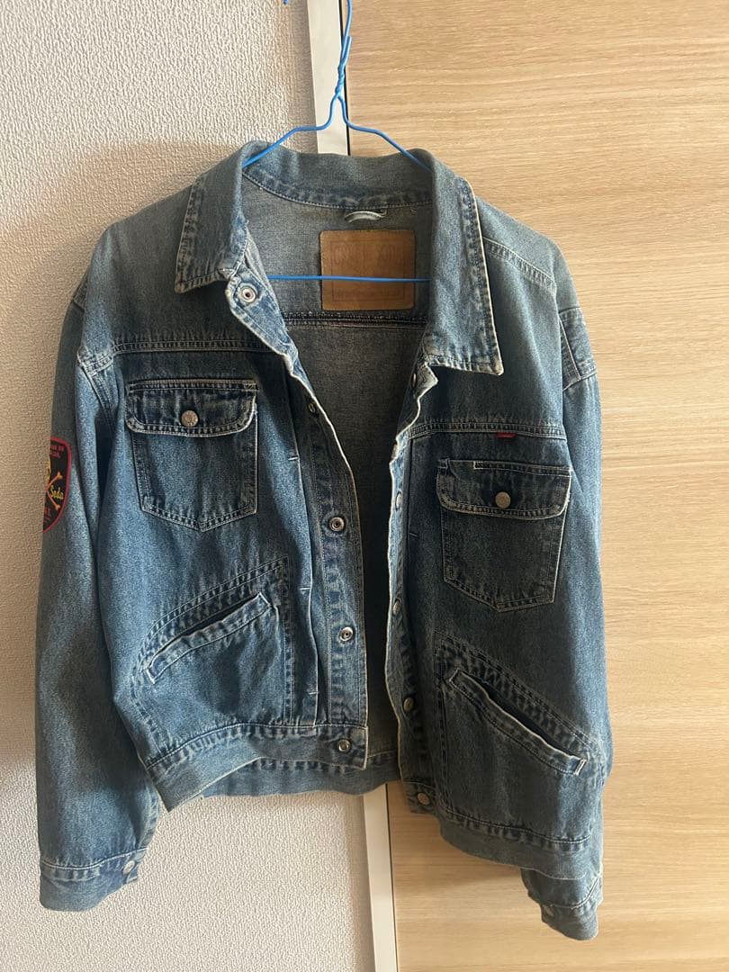 CREAMSODA BLACK CATS デニムジャケット Gジャン