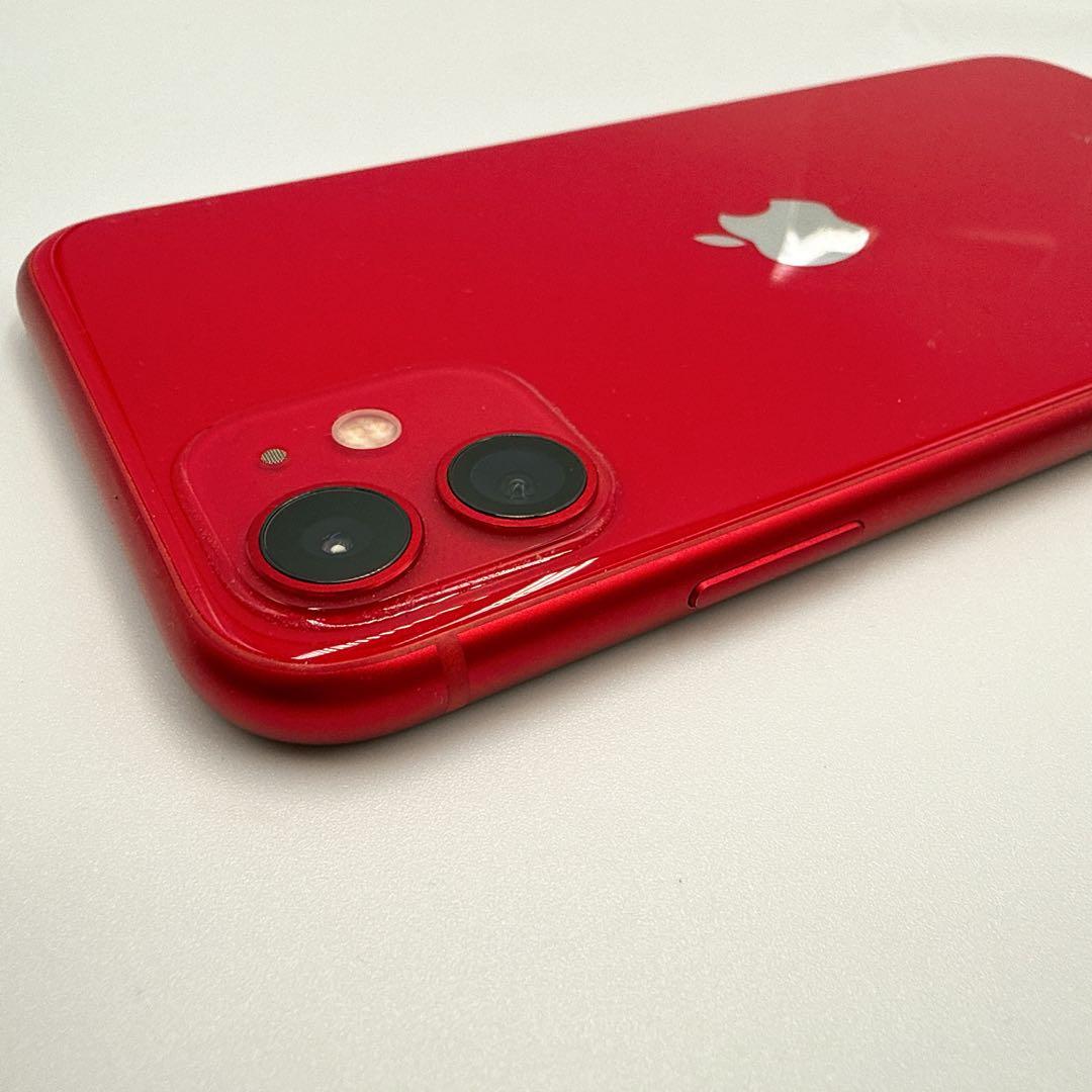 iPhone11 128GB プロダクトレッド バッテリー94% SIMフリー