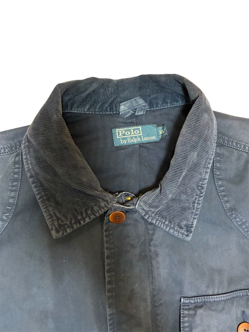 ラルフローレン　ハンティングジャケット　RRL ネイビー