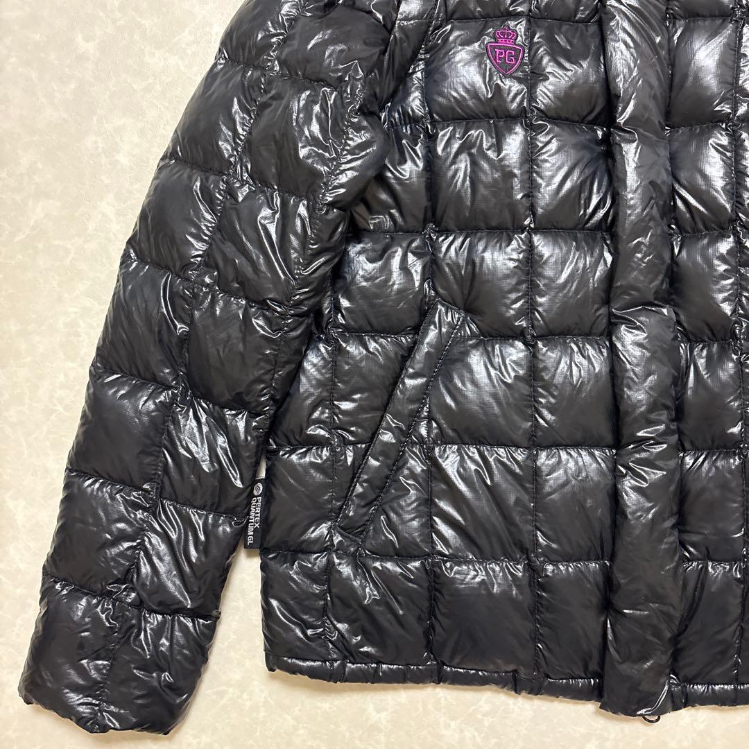 パーリーゲイツ★PERTEX®★袖着脱可能★ダウンジャケット【レディース 0（S