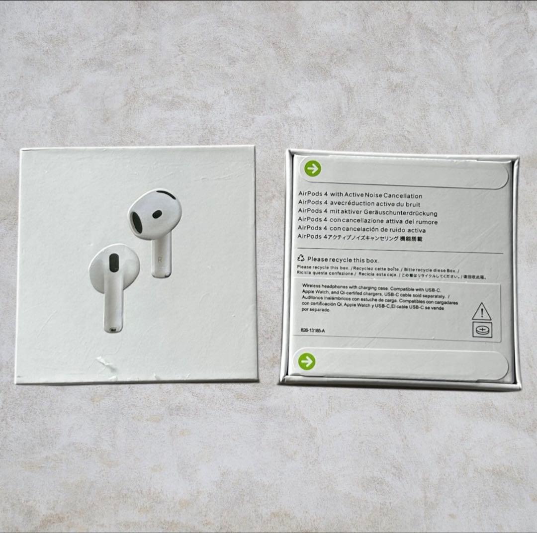 Air Pods 4 第4世代 エアポッズ ワイヤレスイヤホン アップル