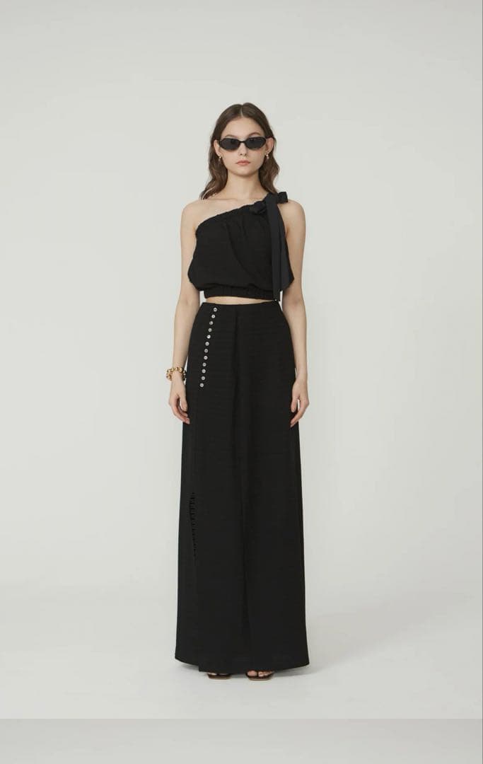 【Eaphi】ONE SHOULDER SEPARATE SWIMWEAR