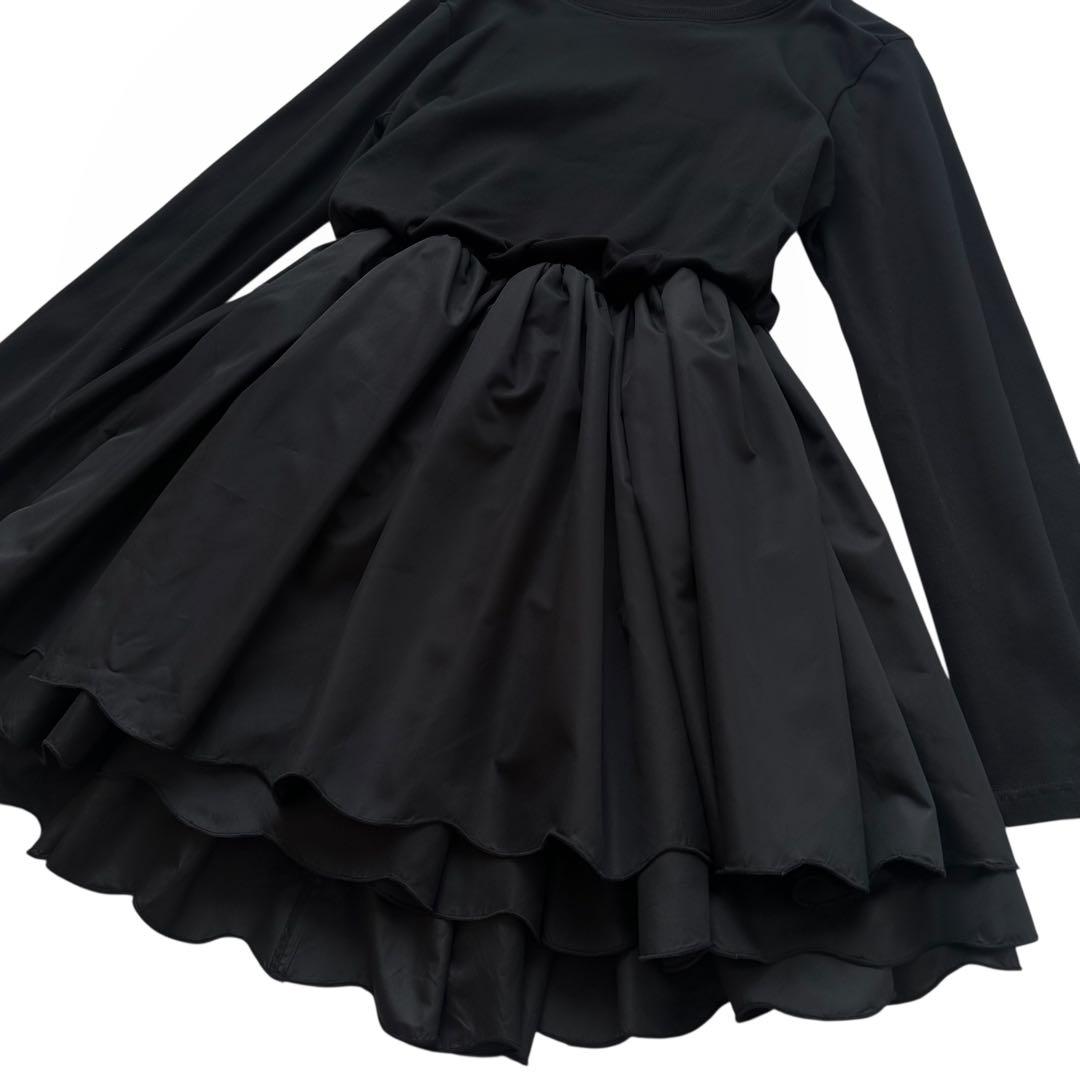 Rosy Monster ダブルスカラップドッキングチュニック