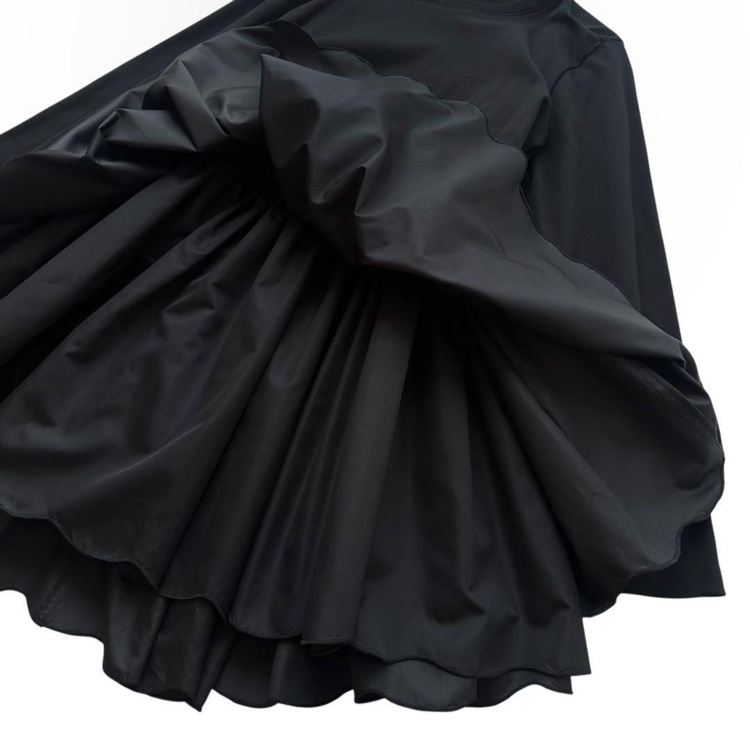 Rosy Monster ダブルスカラップドッキングチュニック