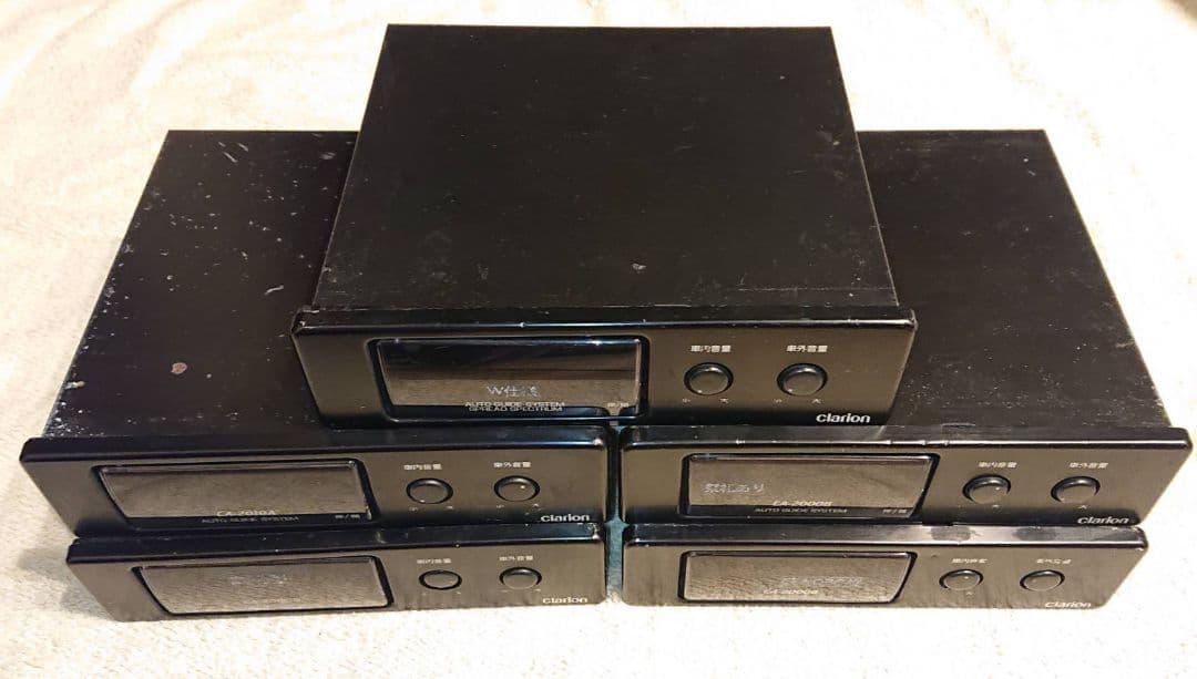 【専用出品】Clarion CA-2000音声合成 CA-2010車内放送機器①