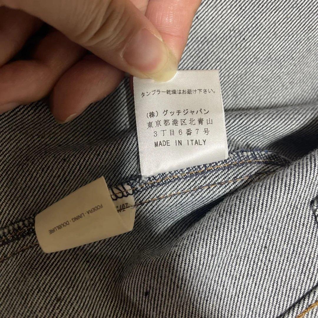 Gジャン　デニムジャケット　GUCCI