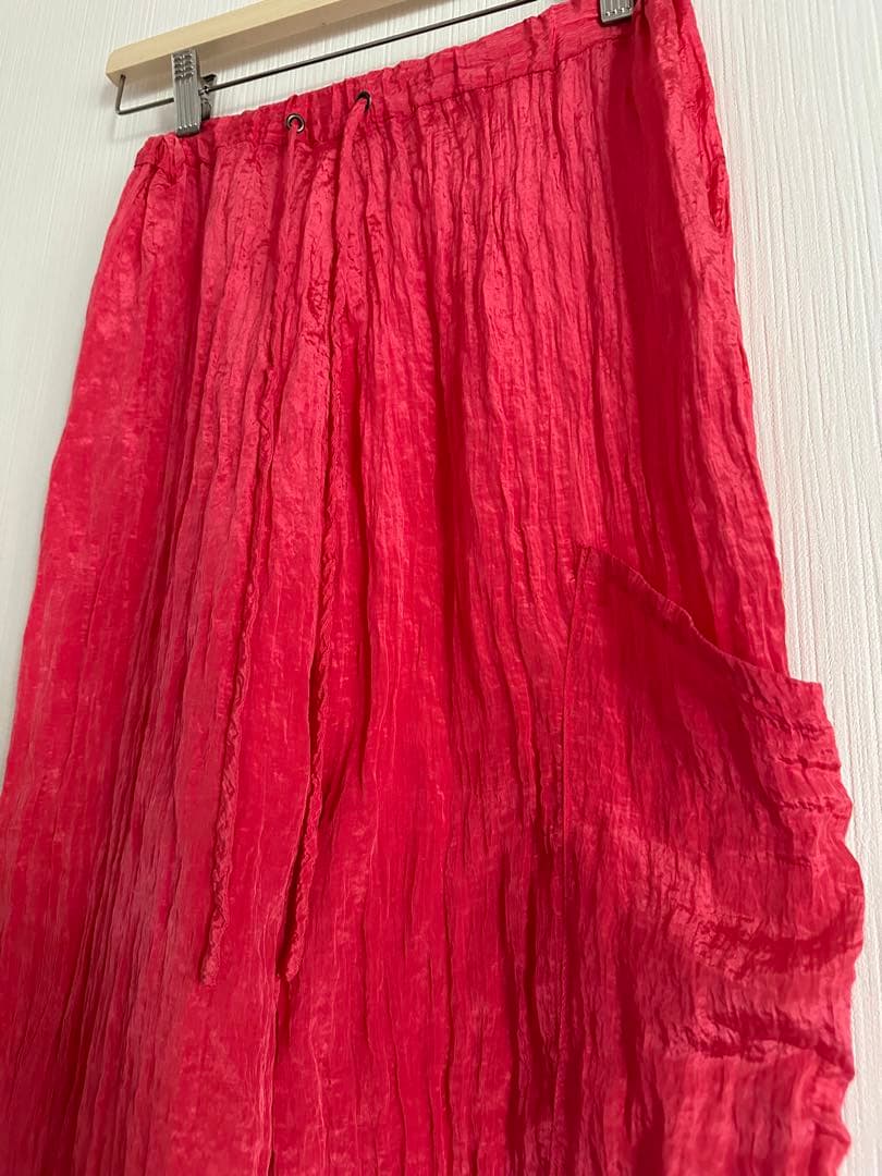 COLLINA STRADA コリーナストラーダ　サテン　カーゴ　パンツ