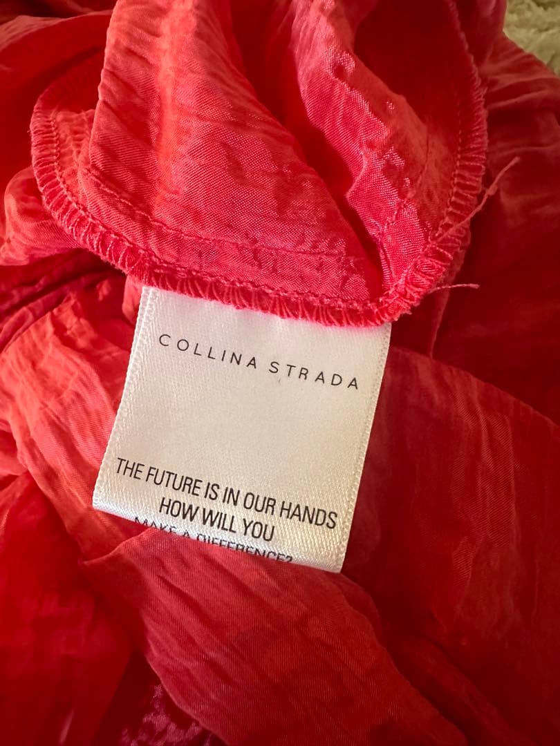 COLLINA STRADA コリーナストラーダ　サテン　カーゴ　パンツ