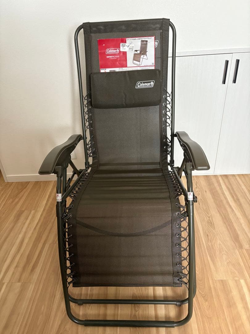 コールマン インフィニティチェア タグ付き 室内試座のみ