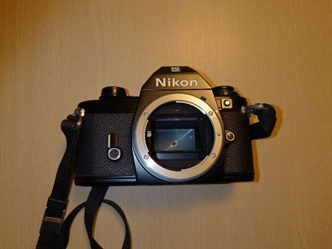 白*木様 Nikon EMとFG一眼レフカメラ Nikkor28㍉F3.5レンズ