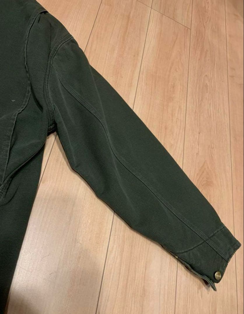 Carhartt 90s ミシガンチョアコート L 星タグ モスグリー状態◎