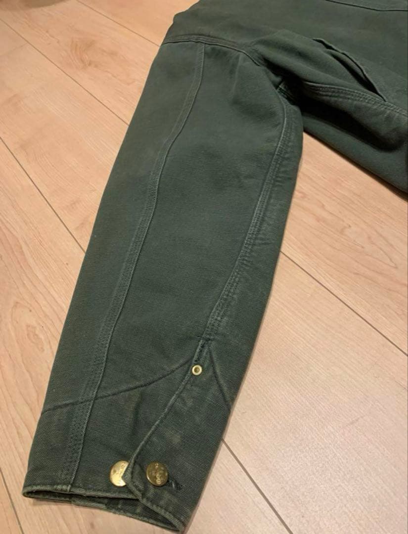 Carhartt 90s ミシガンチョアコート L 星タグ モスグリー状態◎