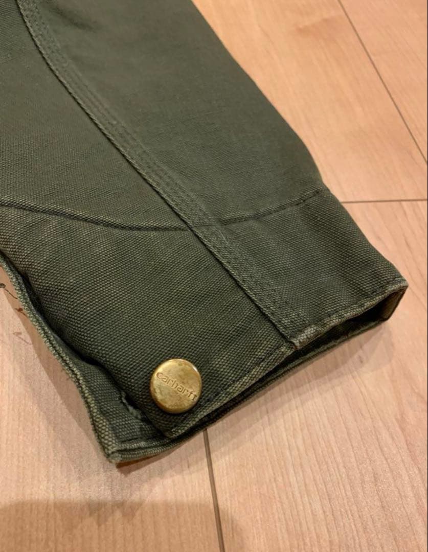 Carhartt 90s ミシガンチョアコート L 星タグ モスグリー状態◎