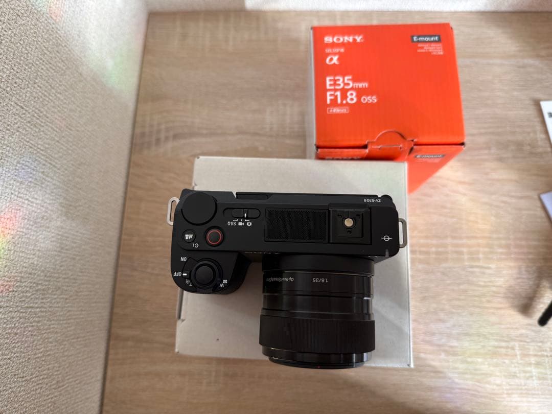 【新品】Sony ZV-E10 II + 35mm F1.8単焦点レンズ