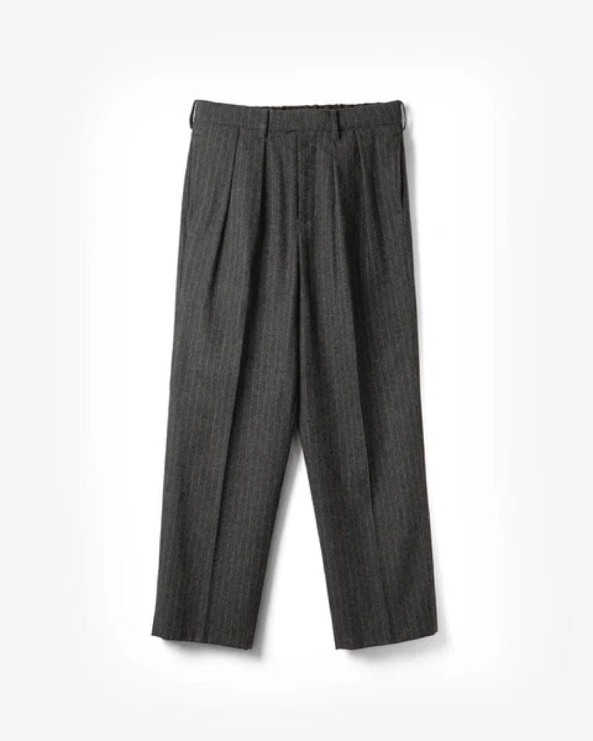 名作 23aw Name. STRIPE 2TUCK 35SLACKS ネーム