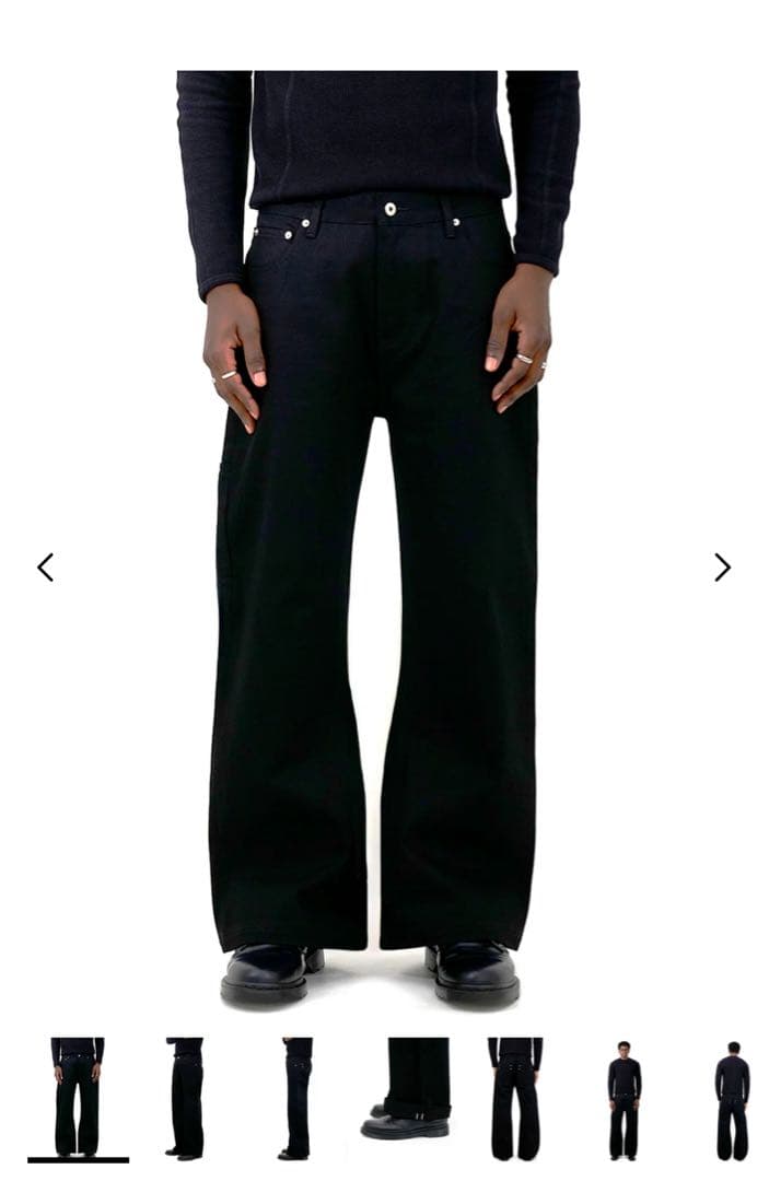 パンツ Asapmode 15oz RAW Selvedge Bootcut Jeans