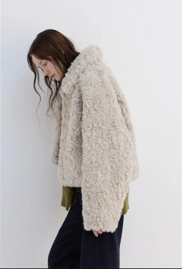 MONOHA ショートファーコート