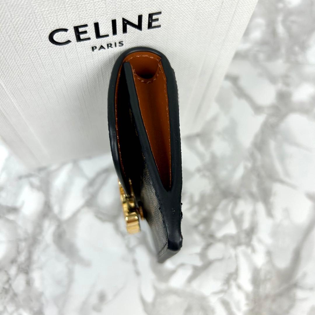 CELINE セリーヌ ミニウォレット ミニ財布 トリオンフ 新品 未使用 小銭