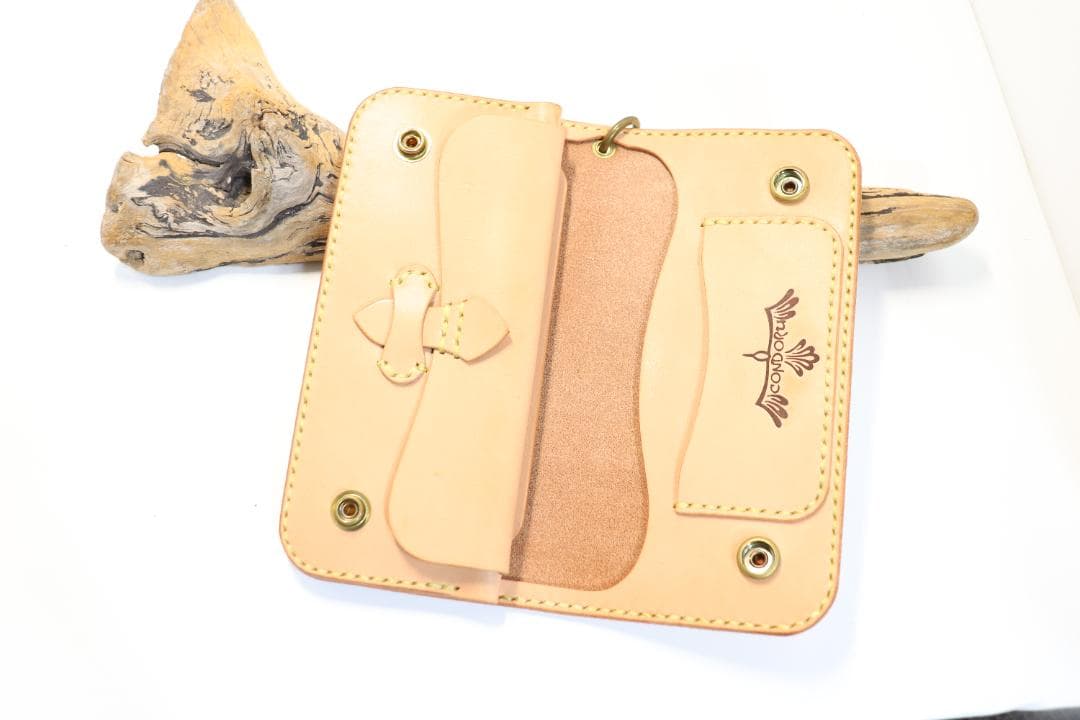 【在庫処分セール】スタッズロングウォレット