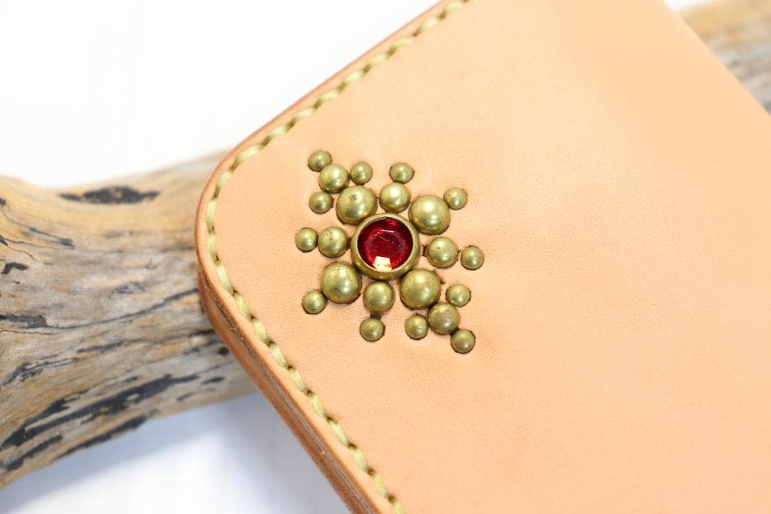 【在庫処分セール】スタッズロングウォレット