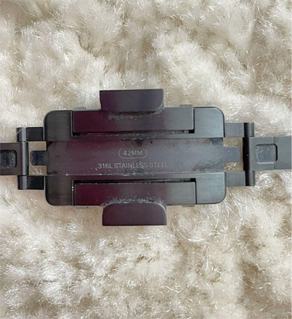 【mac】Apple Watch スペースブラック リンクブレスレット