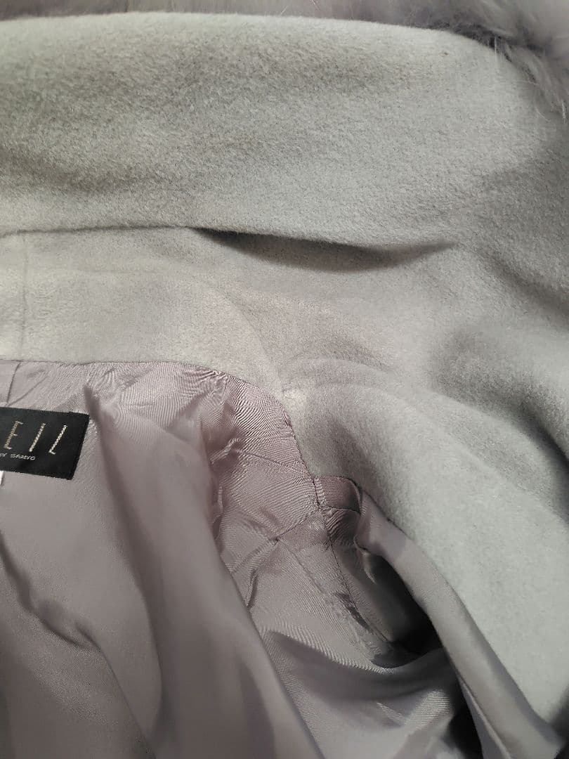 銀座マギー　毛皮　 ファーコート シャドーフォックス