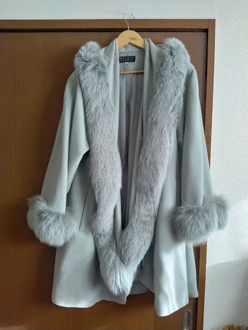 銀座マギー　毛皮　 ファーコート シャドーフォックス