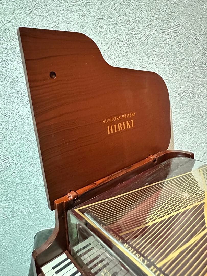 SUNTORY 楽器ボトル 空瓶（デキャンタ）2点セット ピアノ＆バンジョー