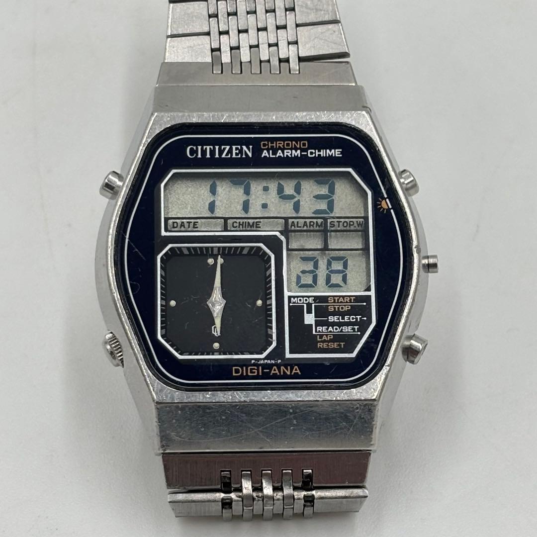 CITIZEN シチズン 850 クロノ DIGI-ANA デジアナ 腕時計
