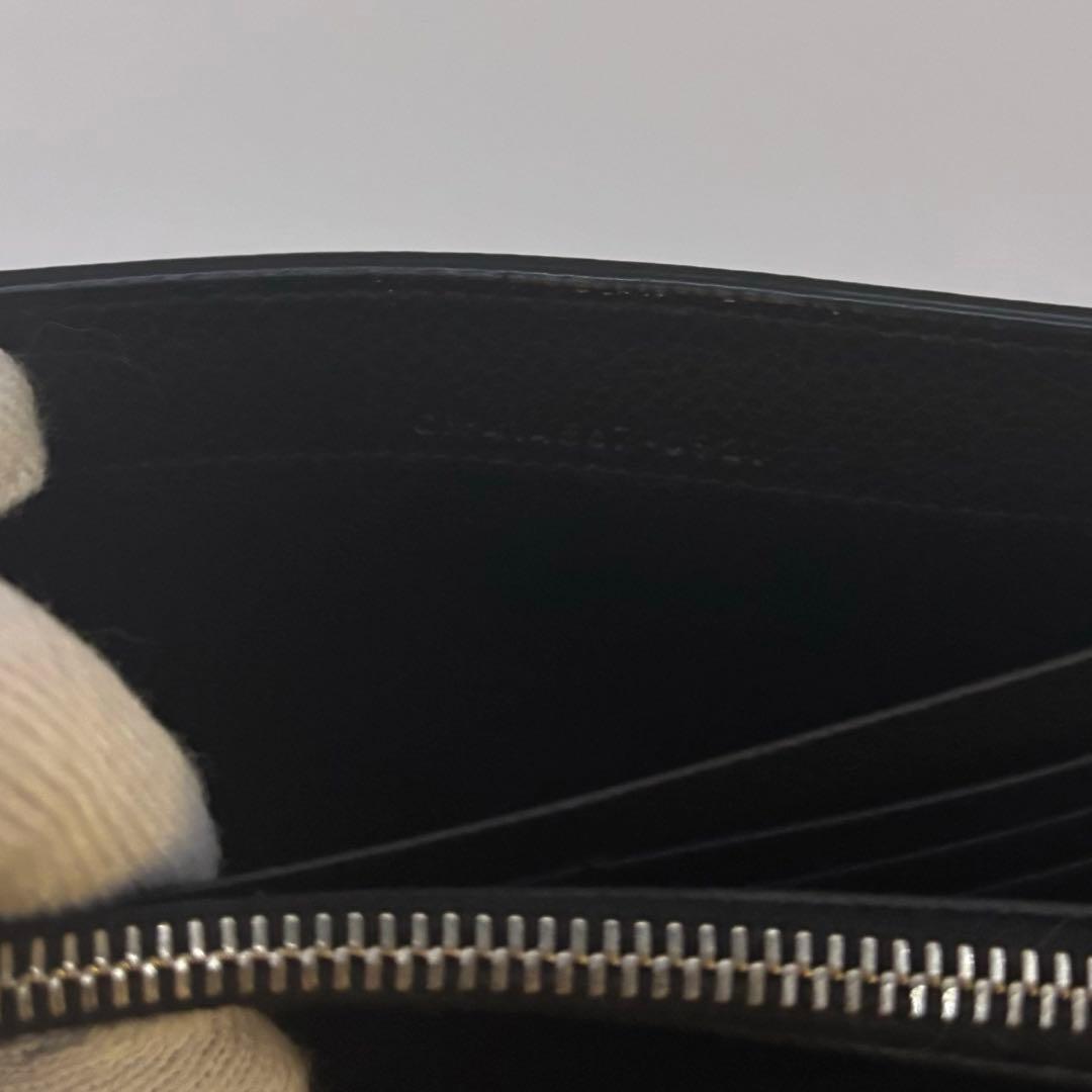 SAINT LAURENT サンローラン　フラップウォレット　長財布　レザー