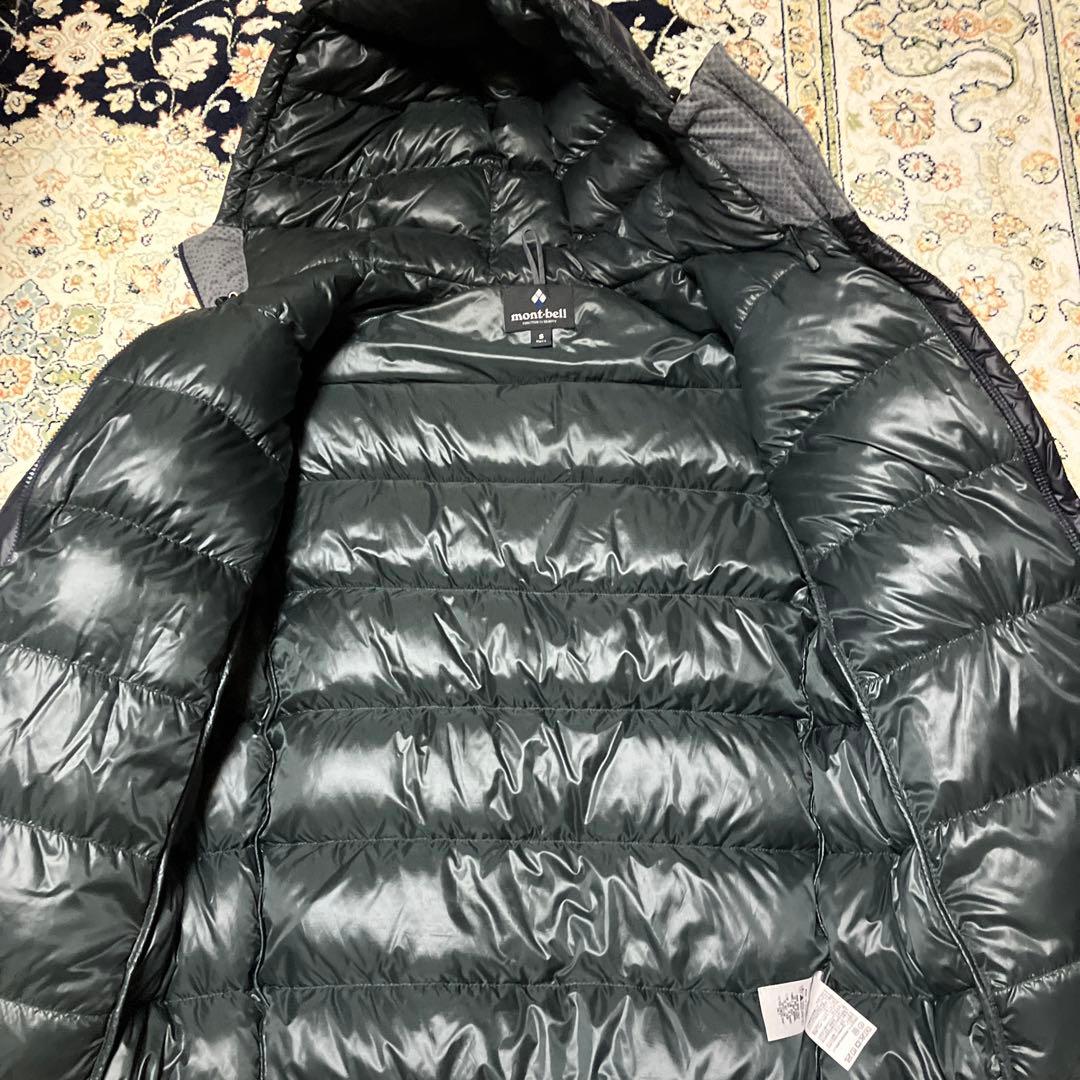 mont bell アルパインダウンパーカ　ブラック　800FP