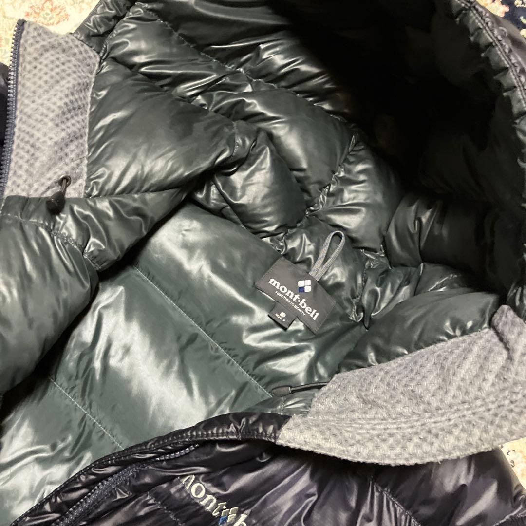 mont bell アルパインダウンパーカ　ブラック　800FP